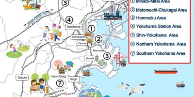 横浜の観光地図