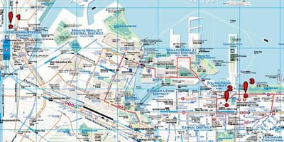 横浜散策マップ