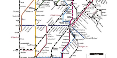 東京横浜電車地図